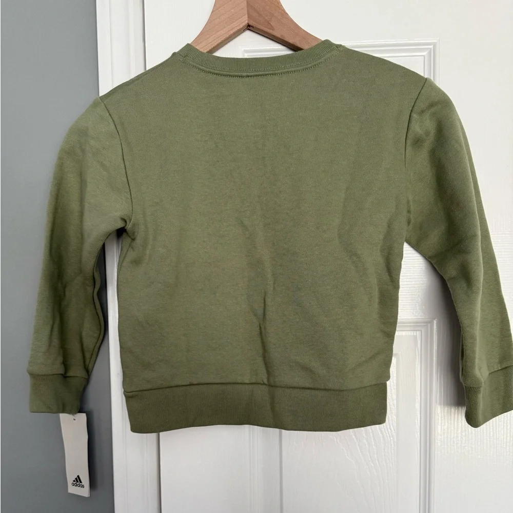 Adidas boys Green Sweatshirt